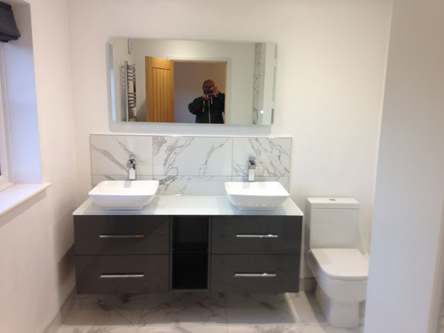 Ensuite bathroom update Cirencester