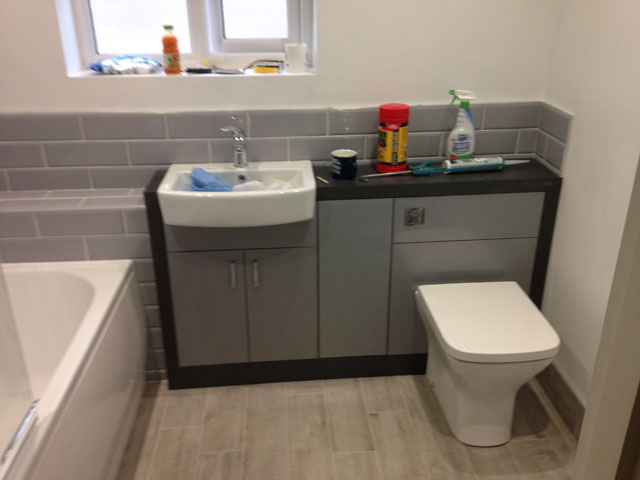 Ensuite bathroom update Cirencester