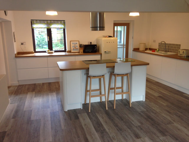 Malmesbury, new kitchen and utility room