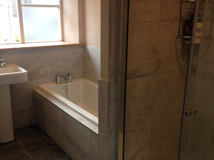 Bathroom fitter Cirenecster after pictures